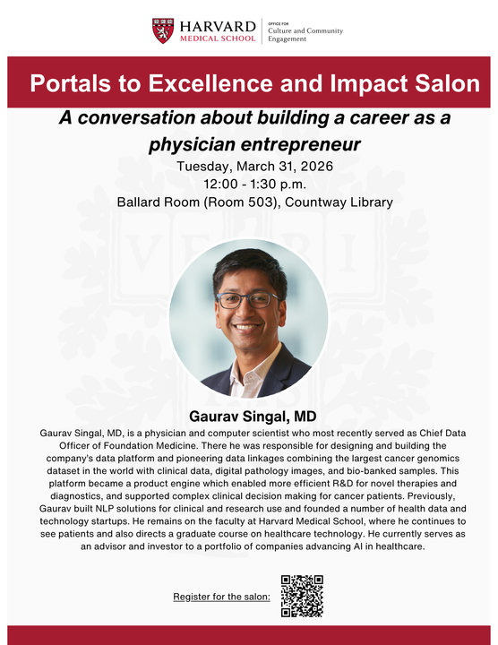 Portals to excellence and impact salon